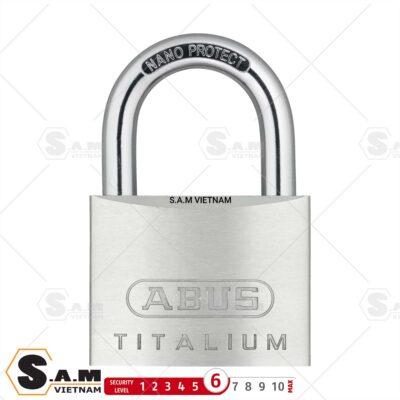 Khóa bấm Abus Titalium 64Ti/60