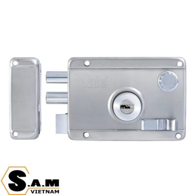 Yale R5122.60US32D Khóa cửa cổng 2 đầu chìa