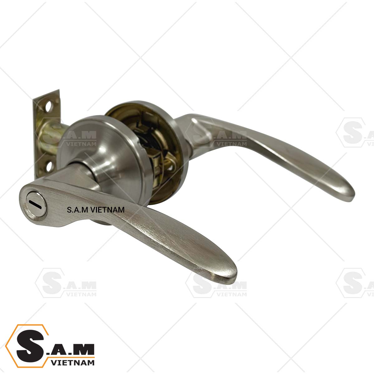 Khóa tròn tay gạt Yale VL8322 US15 cho cửa vệ sinh Khóa tròn tay gạt Yale VL8322 US15 cho cửa vệ sinh