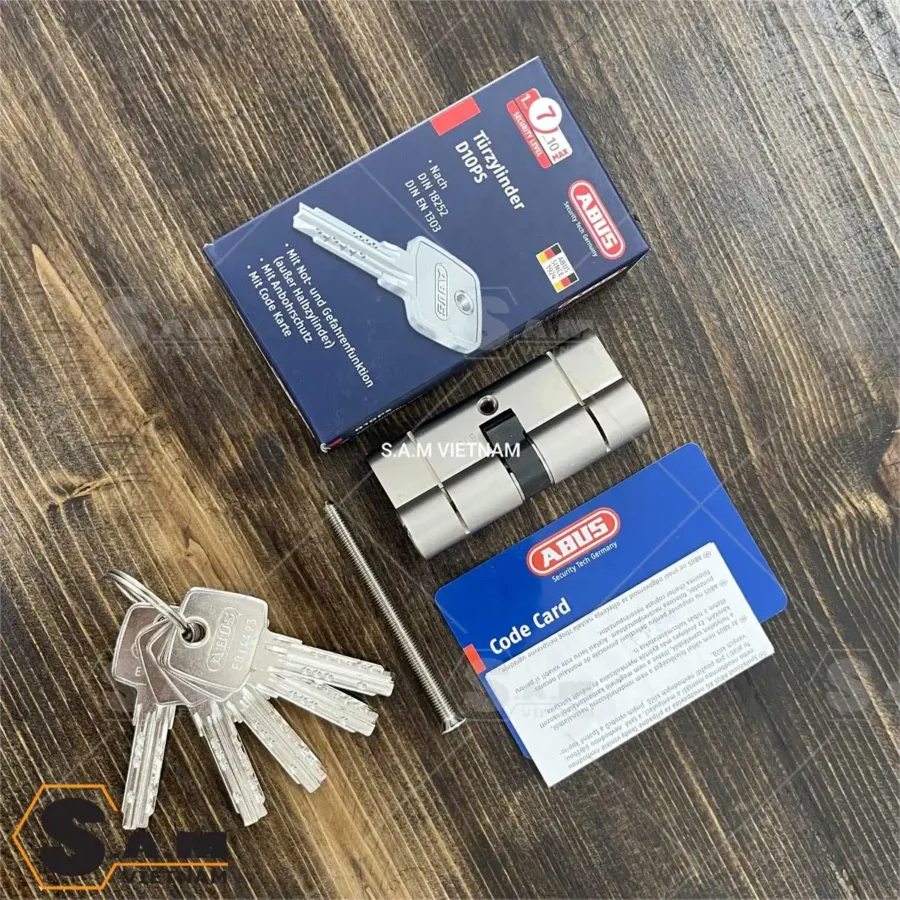 Lõi khóa 2 đầu chìa Abus D10PSNP