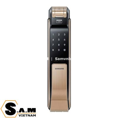 Khóa vân tay Samsung SHS-P718 màu vàng