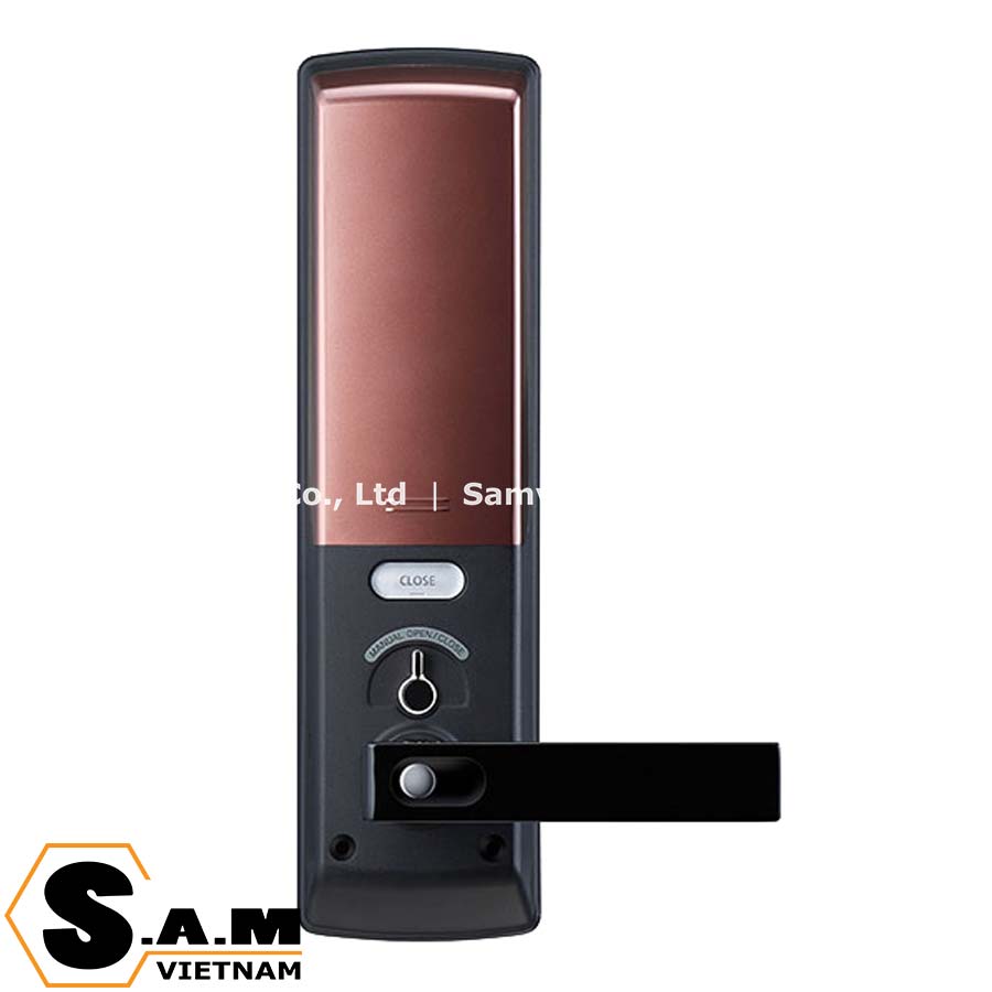 Khóa điện tử Samsung SHP-DH537 màu đồng đỏ
