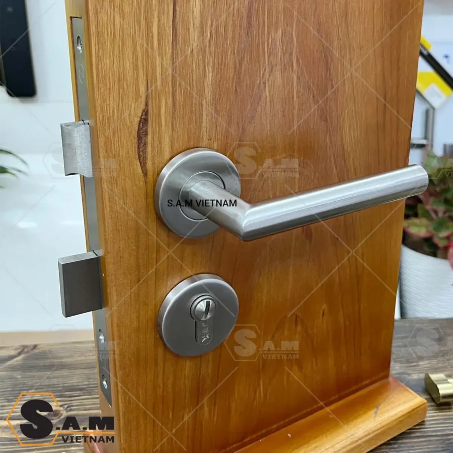 Khóa tay gạt phân thể cửa vệ sinh Yale YTL-060 US32D