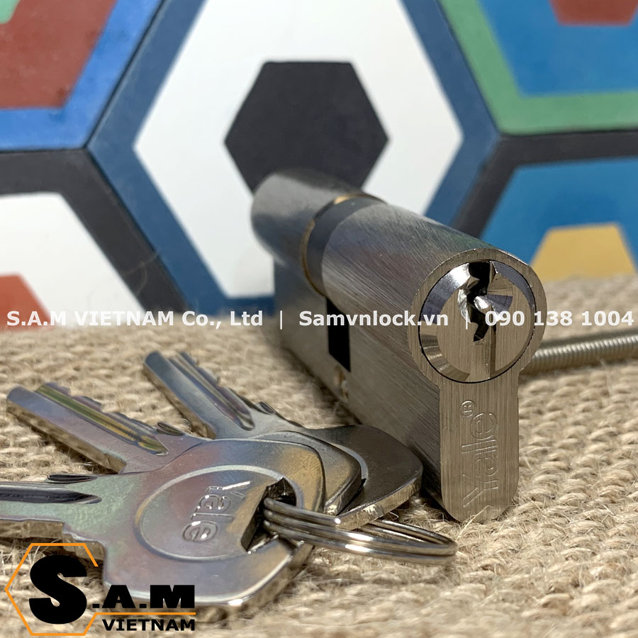 Ruột khóa 2 đầu chìa Yale 10-0502-4040-00-22-11 dài 80mm