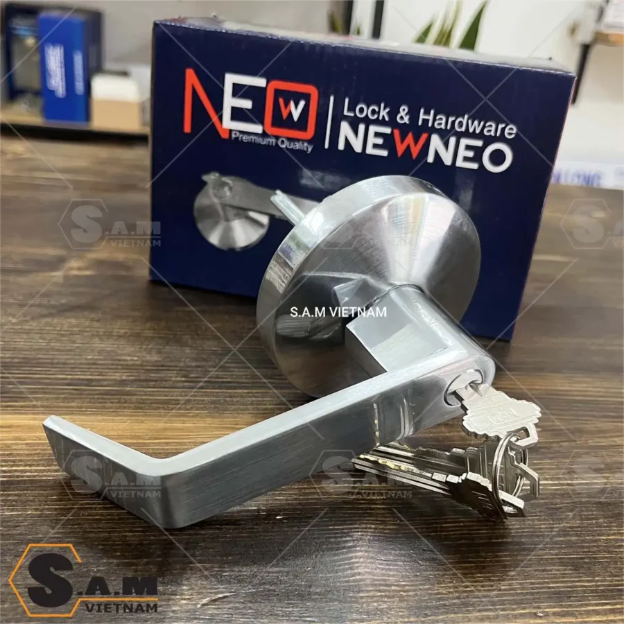 Khóa tròn gạt panic cửa thoát hiểm NewNeo H017 Khóa tròn gạt panic cửa thoát hiểm NewNeo H017