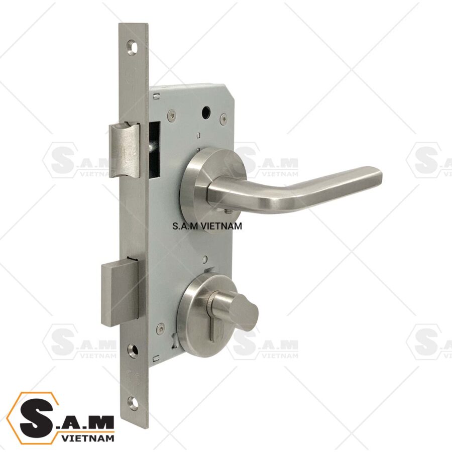 Bộ khóa gạt phân thể vệ sinh Yale YPSL-111 US32D Inox mờ Bộ khóa gạt phân thể vệ sinh Yale YPSL-111 US32D Inox mờ