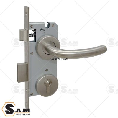 Khóa tay gạt phân thể Yale YTL-040 US32D cho cửa vệ sinh
