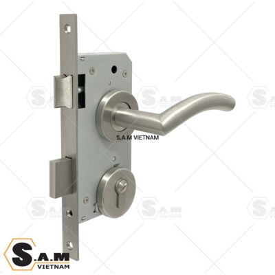 Khóa tay gạt phân thể Yale YTL-070 US32D cửa vệ sinh