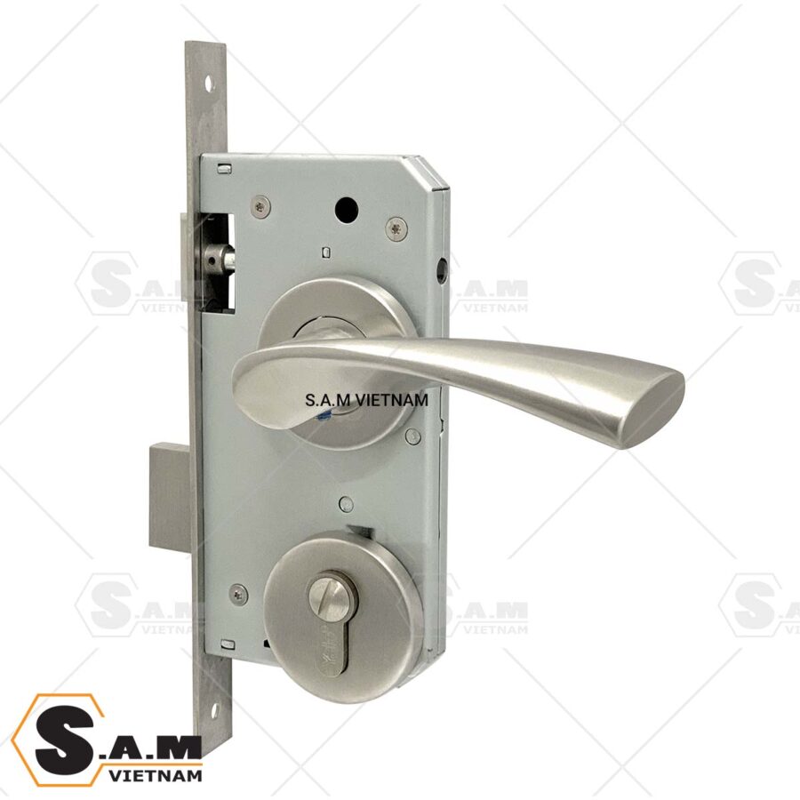 Bộ khóa phân thể Yale YTLH-031 US32D cửa WC màu Inox mờ