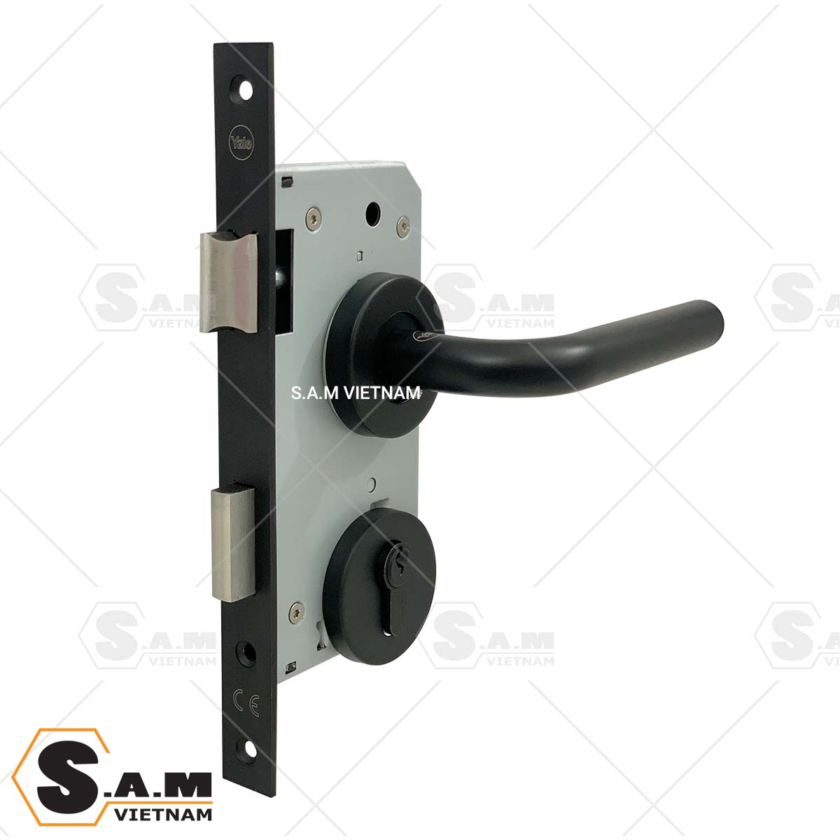 Khóa tay gạt phân thể Yale YTL-020 US19 cửa phòng Khóa tay gạt phân thể Yale YTL-020 US19 cửa phòng