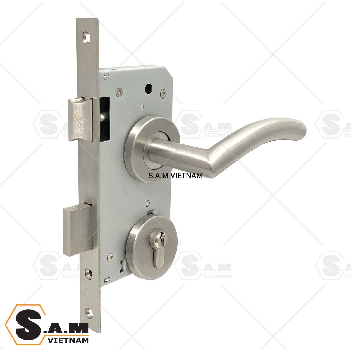 Khoá tay gạt phân thể Yale YTL-070 US32D cửa phòng Khoá tay gạt phân thể Yale YTL-070 US32D cửa phòng