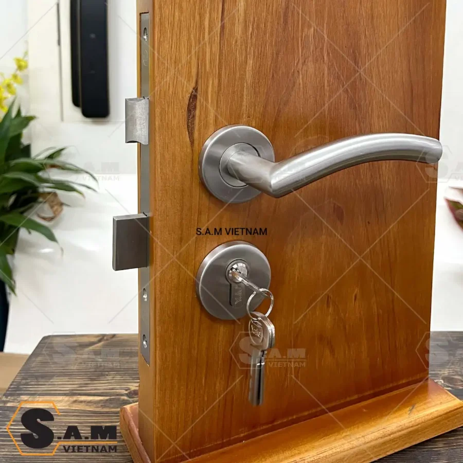 Khoá tay gạt phân thể Yale YTL-070 US32D cửa phòng Khoá tay gạt phân thể Yale YTL-070 US32D cửa phòng