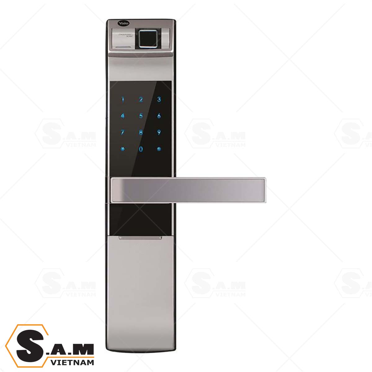 Khóa cửa điện tử Yale YDM4109A SIL màu bạc Khóa cửa điện tử Yale YDM4109A SIL màu bạc