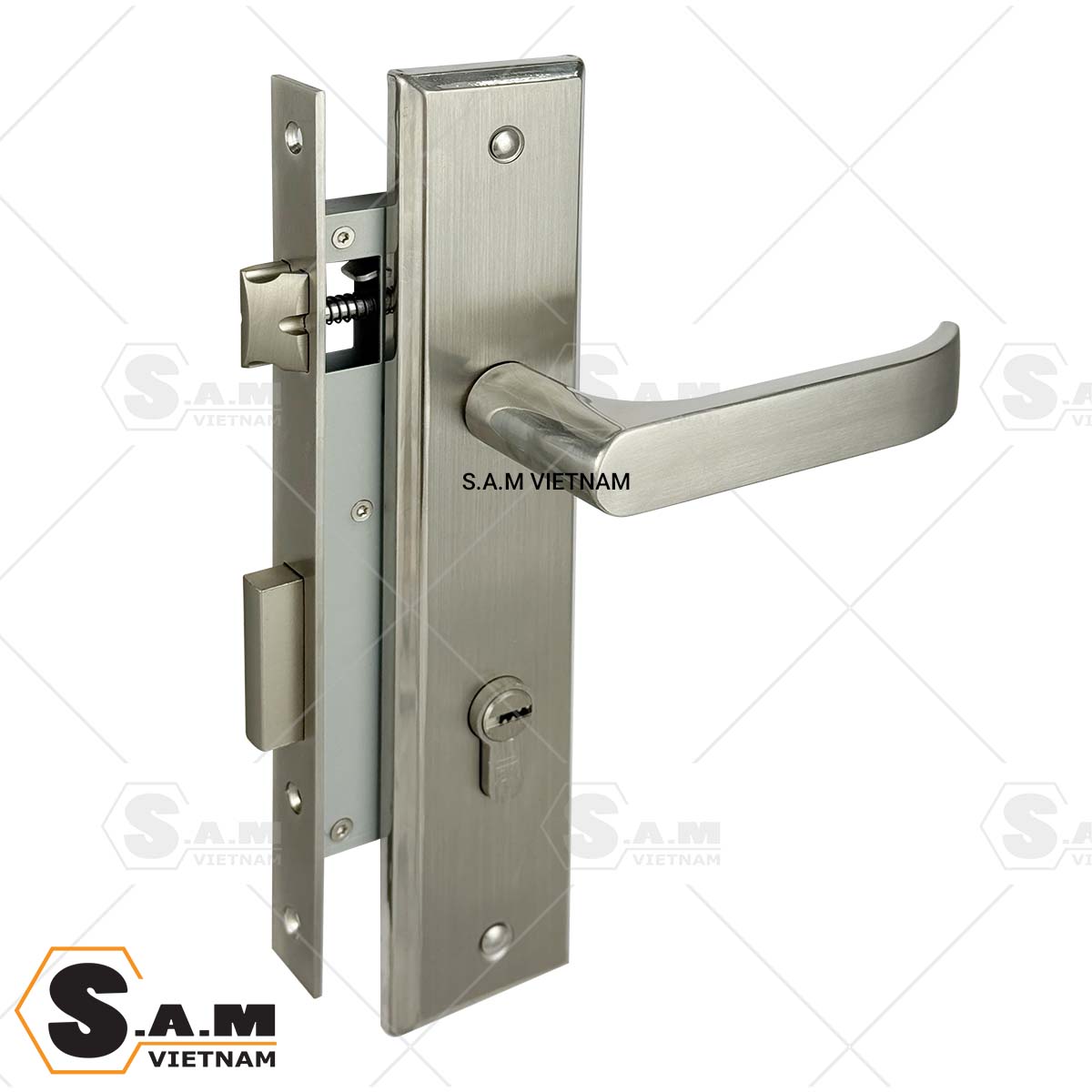 Khóa tay gạt Inox Pasini PA 83 Khóa tay gạt Inox Pasini PA 83