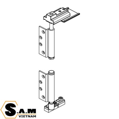 Bộ trục xoay mộng rời Hafele 943.34.004