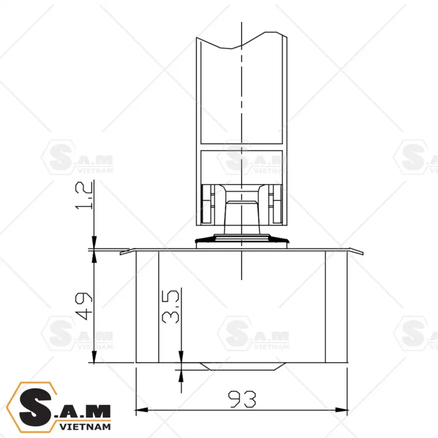 Thông số kích thước GMT NH-360 Thông số kích thước GMT NH-360