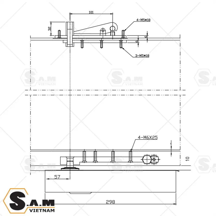 Thông số kích thước GMT NH-360 Thông số kích thước GMT NH-360