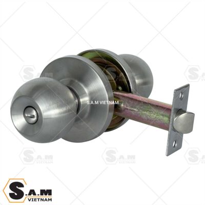Khóa nắm tròn vệ sinh Pasnini 9500BK (90mm)