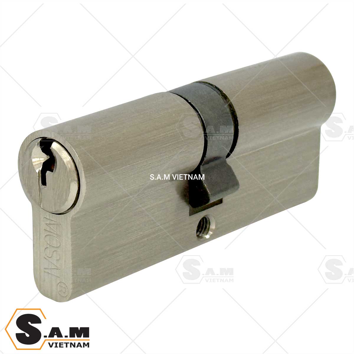 Ruột khóa cửa gỗ Mosal 2 đầu chìa Ruột khóa cửa gỗ Mosal 2 đầu chìa